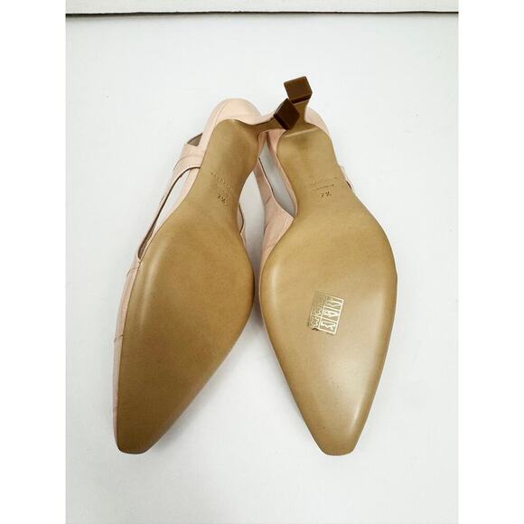 FERRAGAMO ROSA PINK ZARULA SLINGBACK PUMPS - Picture 7 of 9